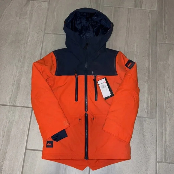 ❄️⛷ QUIKSILVER YOUTH- FAIRBANKS INSULATED SNOW JACKET NWT ⛷❄️ - Picture 9 of 11